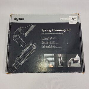 Dyson Spring Cleaning Kit Soft Dusting Brush Flexi Crevice Mult-Angle Attachment